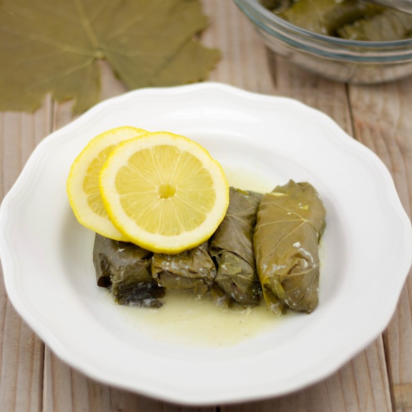 Dolmathes Recipe | Greek stuffed grape with avgo sauce make the perfect lunch or dinner recipe