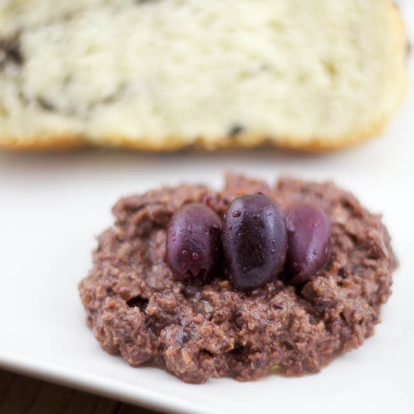 Kalamata Tapenade | Greek Olive Spread - a fantastic Greek olive dip to serve alongside fresh bread.