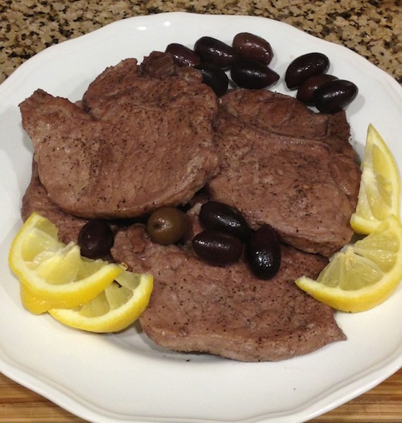 Greek Afelia Recipe | Pork Tenderloin With Red Wine - simple and delicious way to enjoy some pork - Greek style. Most popular Cyprus 