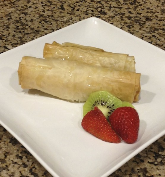 Galaktoboureko Rolls | Delicious phyllo rolls