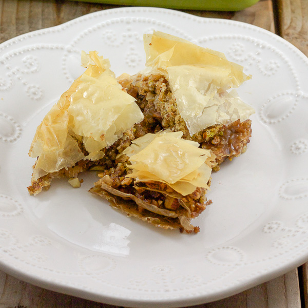 Sweet Traditional Greek Baklava - A Bite From Every Book