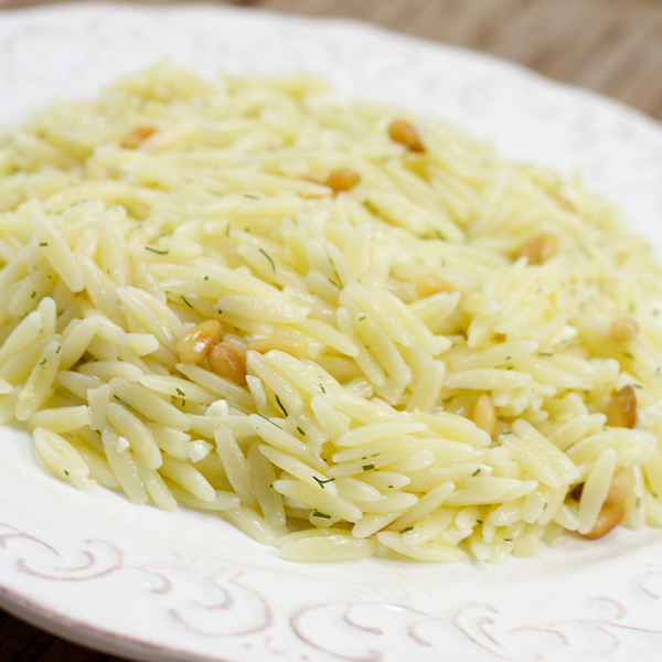 Feta Lemon Dill Orzo