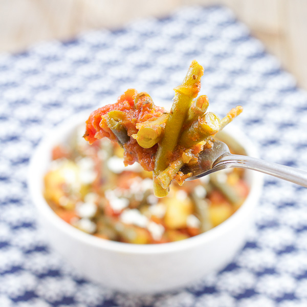 Greek green bean recipe