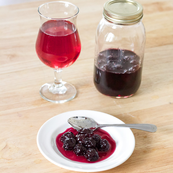 Greek cherry cordial