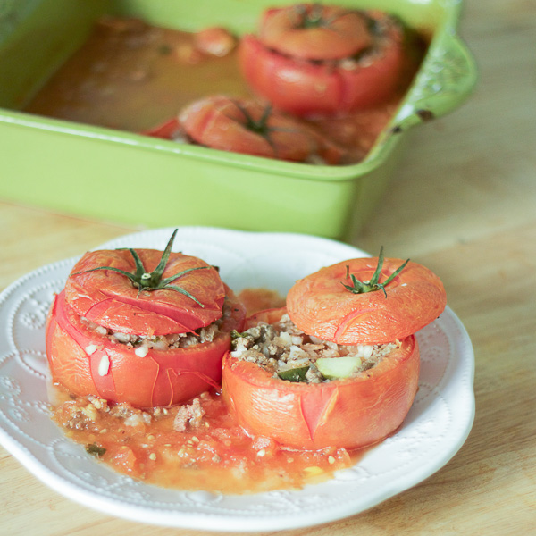 tomatoes stuffed with meat