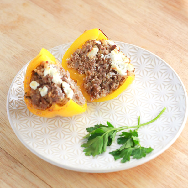 Quinoa stuffed bell peppers