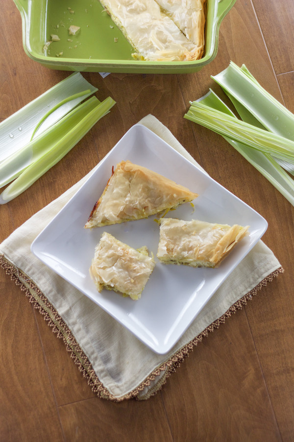 Greek Leek Pie